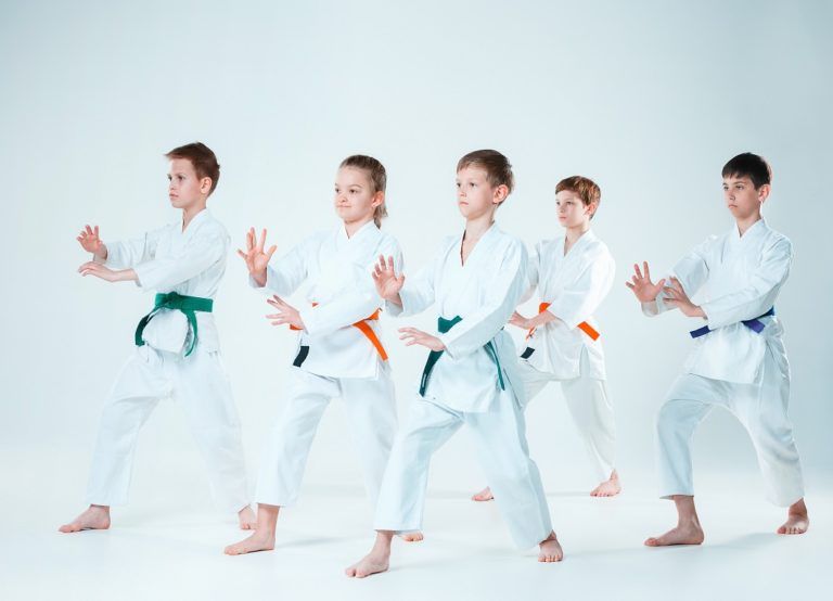 the group of boys and girl fighting at aikido PC5E827 6 768x554